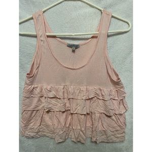 Charlotte Russe - Pink cropped tank